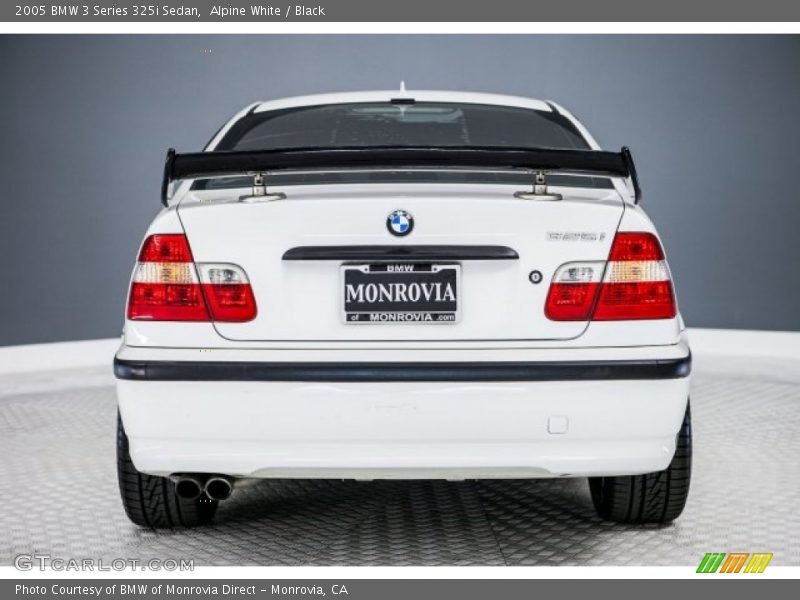 Alpine White / Black 2005 BMW 3 Series 325i Sedan