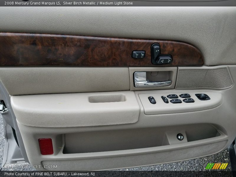 Silver Birch Metallic / Medium Light Stone 2008 Mercury Grand Marquis LS