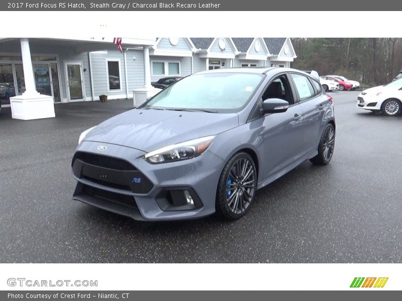 Stealth Gray / Charcoal Black Recaro Leather 2017 Ford Focus RS Hatch