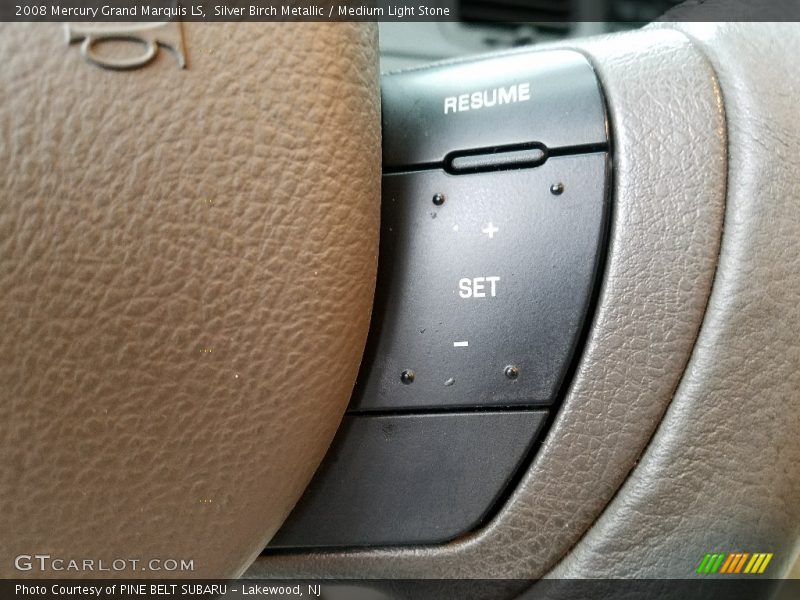 Silver Birch Metallic / Medium Light Stone 2008 Mercury Grand Marquis LS
