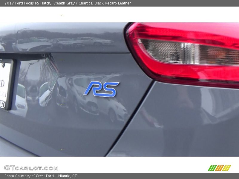 Stealth Gray / Charcoal Black Recaro Leather 2017 Ford Focus RS Hatch