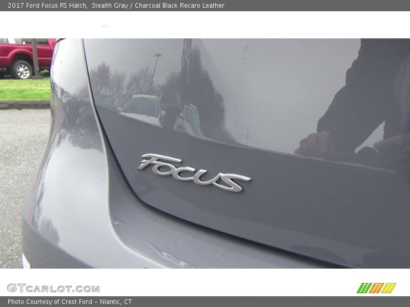 Stealth Gray / Charcoal Black Recaro Leather 2017 Ford Focus RS Hatch