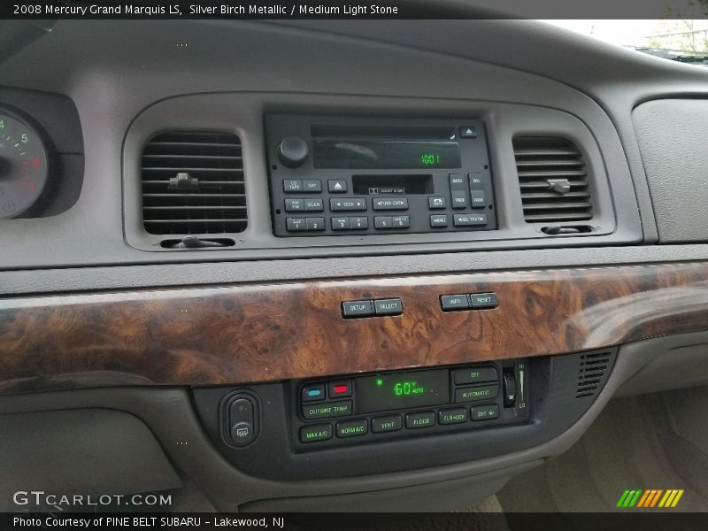 Silver Birch Metallic / Medium Light Stone 2008 Mercury Grand Marquis LS