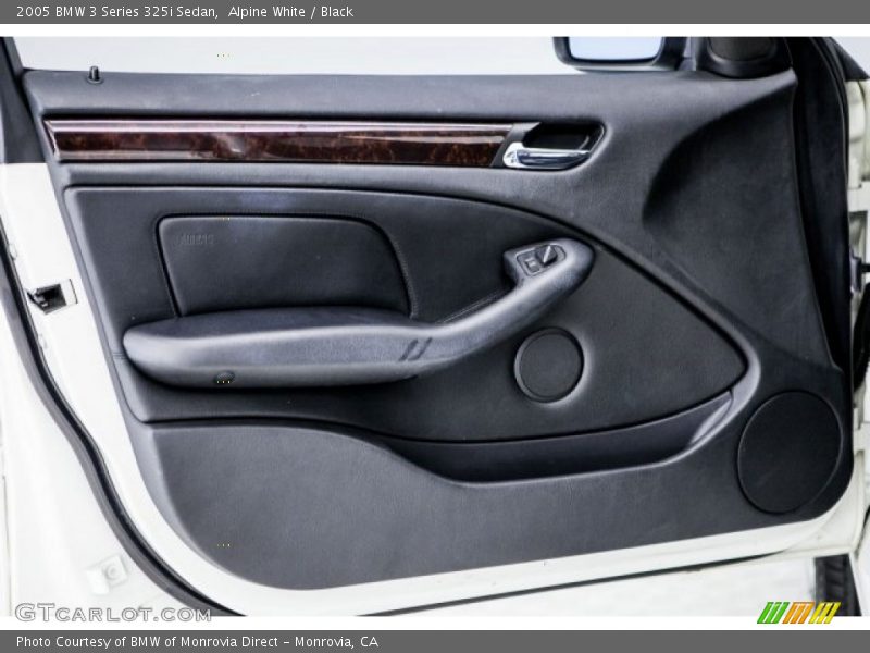 Alpine White / Black 2005 BMW 3 Series 325i Sedan