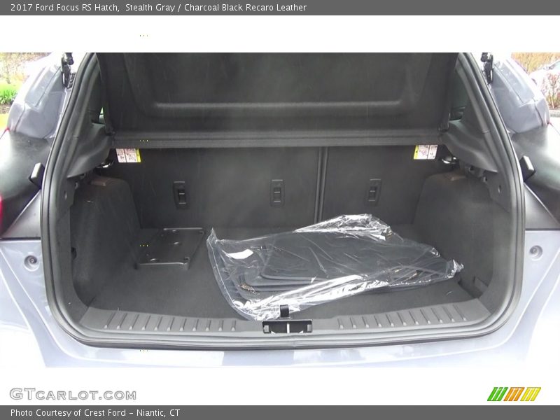 Stealth Gray / Charcoal Black Recaro Leather 2017 Ford Focus RS Hatch
