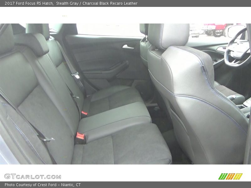 Stealth Gray / Charcoal Black Recaro Leather 2017 Ford Focus RS Hatch