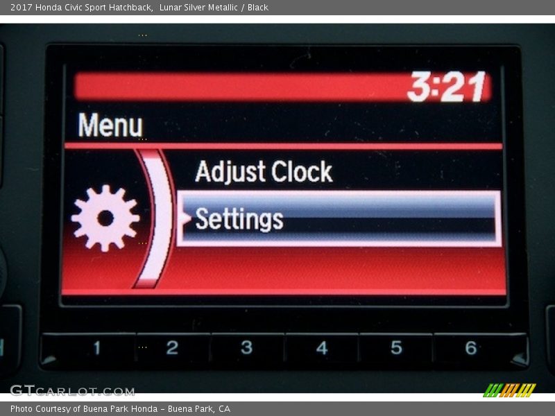Lunar Silver Metallic / Black 2017 Honda Civic Sport Hatchback
