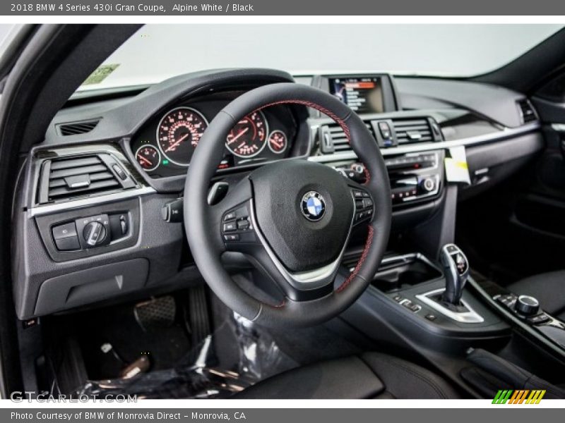 Dashboard of 2018 4 Series 430i Gran Coupe