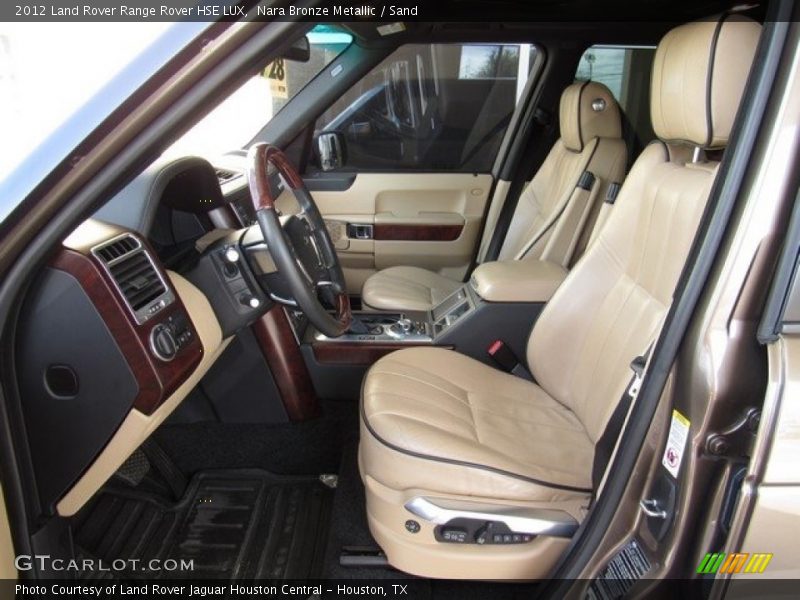 Nara Bronze Metallic / Sand 2012 Land Rover Range Rover HSE LUX
