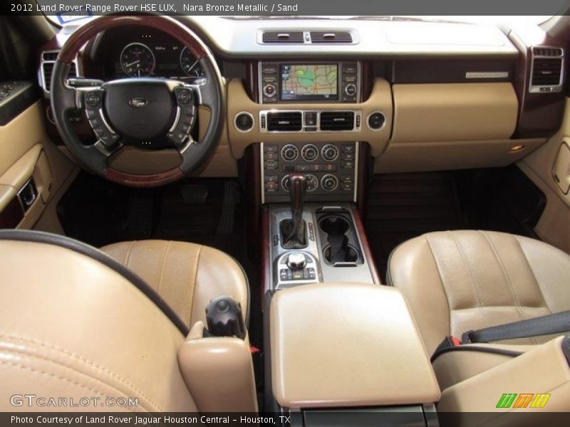 Nara Bronze Metallic / Sand 2012 Land Rover Range Rover HSE LUX