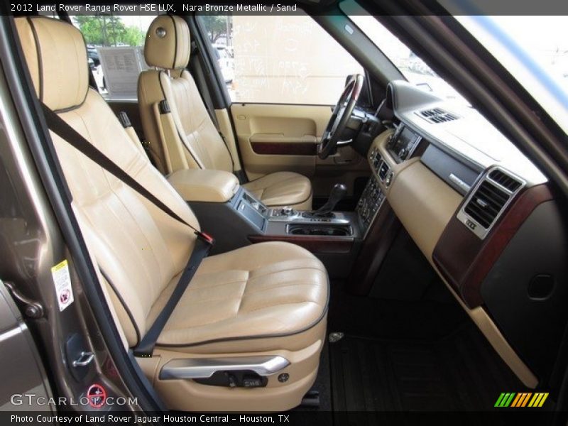 Nara Bronze Metallic / Sand 2012 Land Rover Range Rover HSE LUX