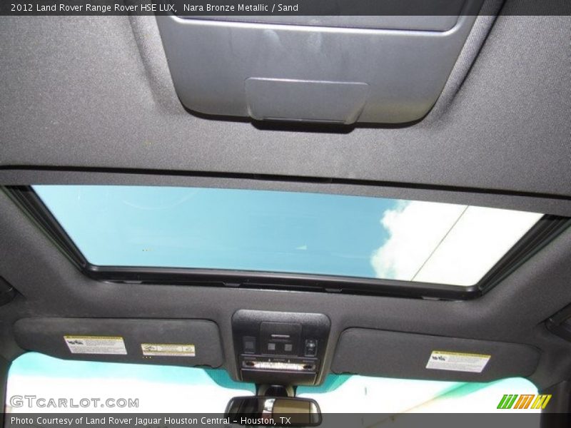 Nara Bronze Metallic / Sand 2012 Land Rover Range Rover HSE LUX
