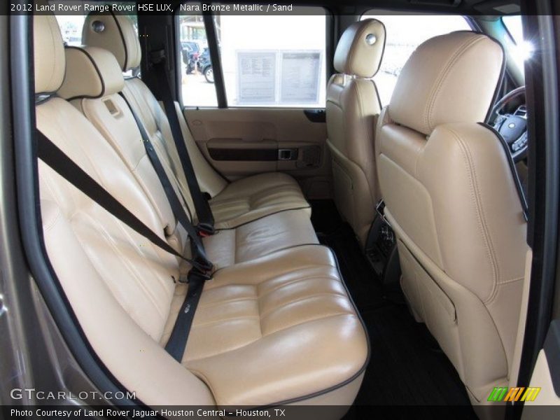 Nara Bronze Metallic / Sand 2012 Land Rover Range Rover HSE LUX