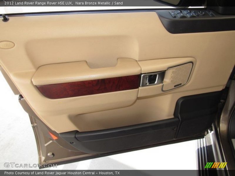 Nara Bronze Metallic / Sand 2012 Land Rover Range Rover HSE LUX