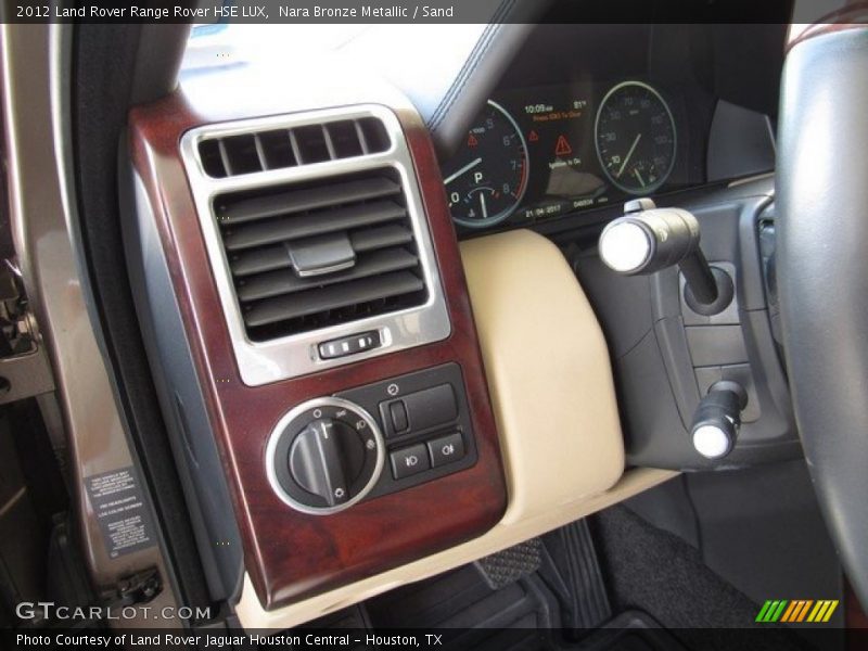 Nara Bronze Metallic / Sand 2012 Land Rover Range Rover HSE LUX