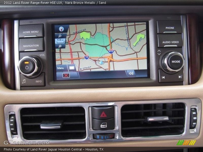 Nara Bronze Metallic / Sand 2012 Land Rover Range Rover HSE LUX
