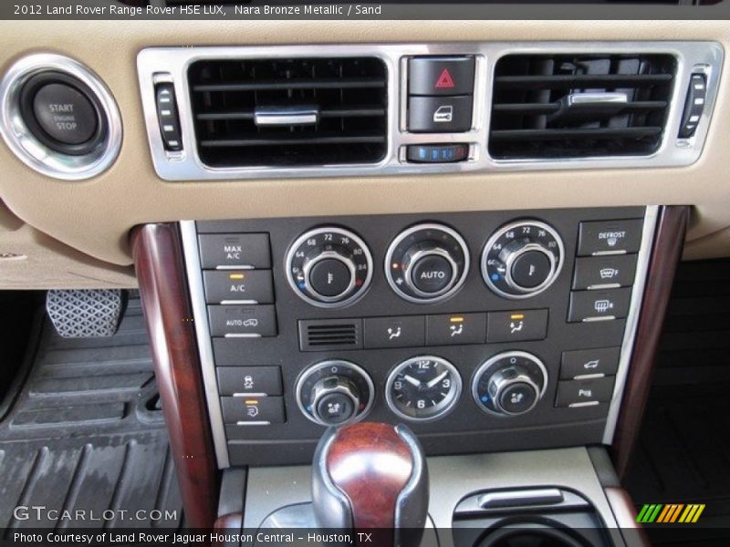 Nara Bronze Metallic / Sand 2012 Land Rover Range Rover HSE LUX