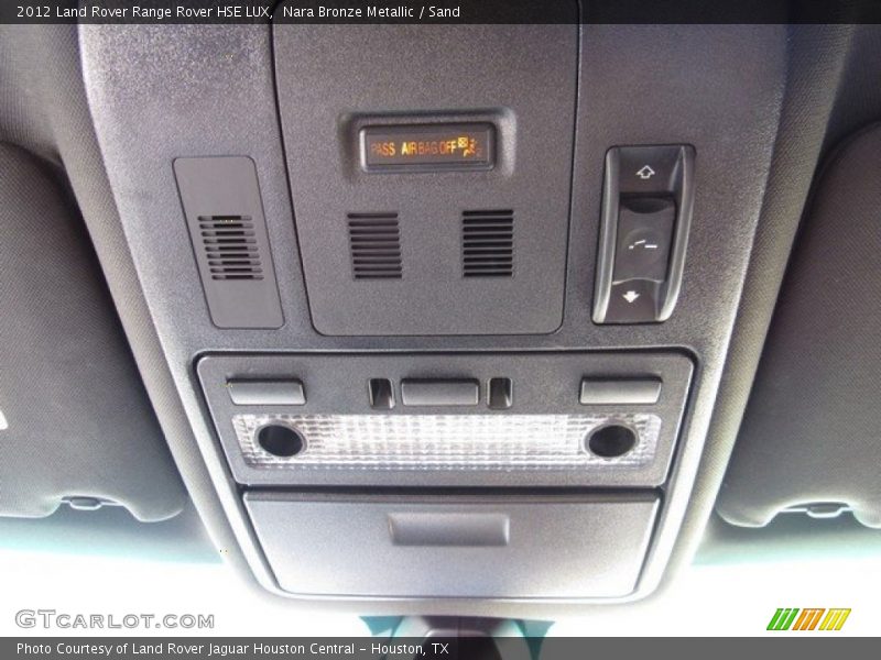 Nara Bronze Metallic / Sand 2012 Land Rover Range Rover HSE LUX