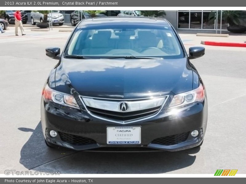 Crystal Black Pearl / Parchment 2013 Acura ILX 2.0L Premium