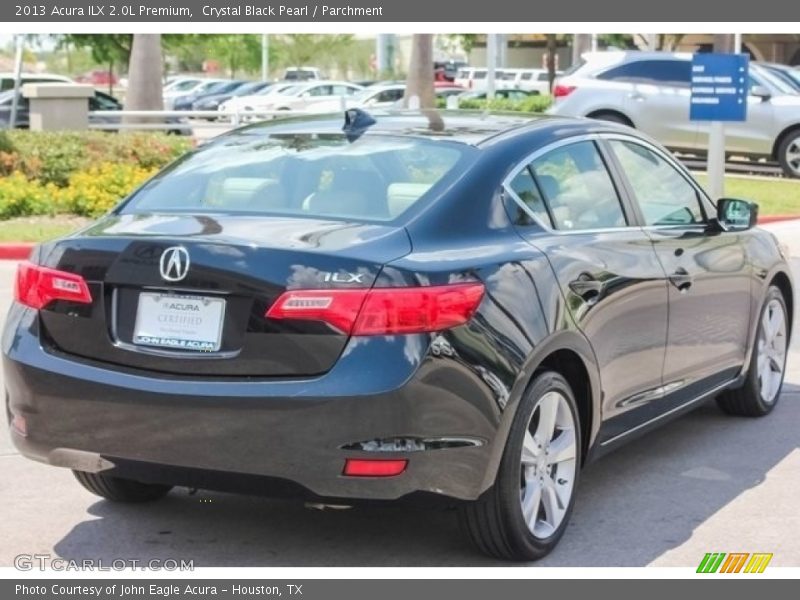 Crystal Black Pearl / Parchment 2013 Acura ILX 2.0L Premium