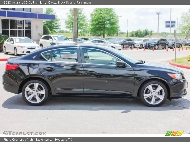 Crystal Black Pearl / Parchment 2013 Acura ILX 2.0L Premium
