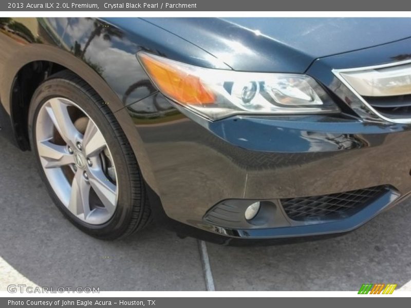 Crystal Black Pearl / Parchment 2013 Acura ILX 2.0L Premium
