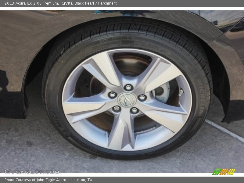 Crystal Black Pearl / Parchment 2013 Acura ILX 2.0L Premium
