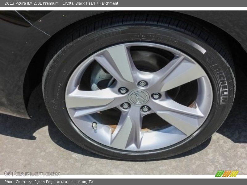 Crystal Black Pearl / Parchment 2013 Acura ILX 2.0L Premium