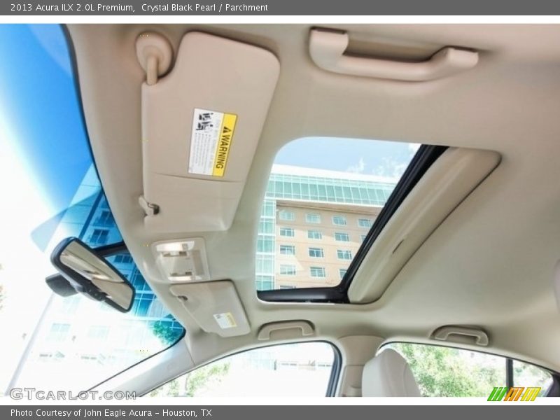 Crystal Black Pearl / Parchment 2013 Acura ILX 2.0L Premium