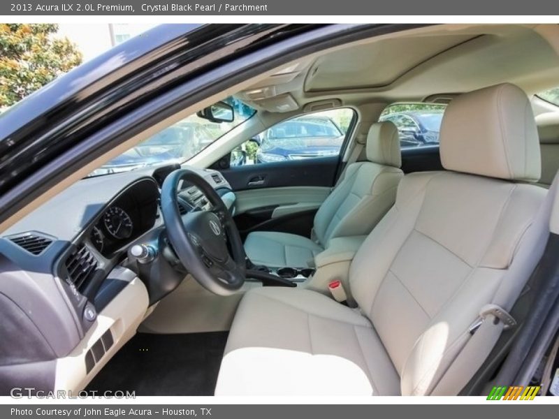 Crystal Black Pearl / Parchment 2013 Acura ILX 2.0L Premium