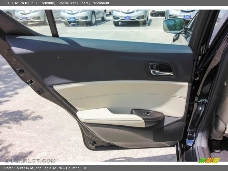 Crystal Black Pearl / Parchment 2013 Acura ILX 2.0L Premium
