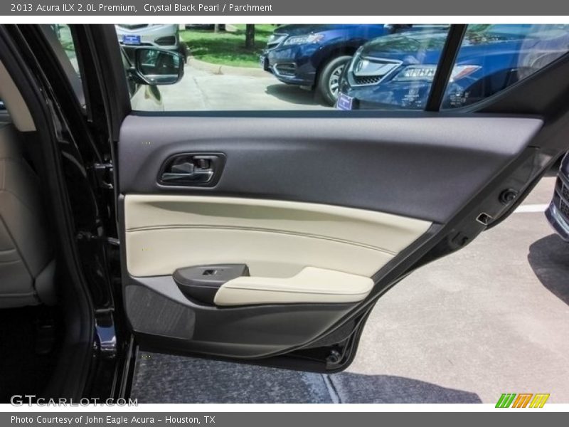 Crystal Black Pearl / Parchment 2013 Acura ILX 2.0L Premium