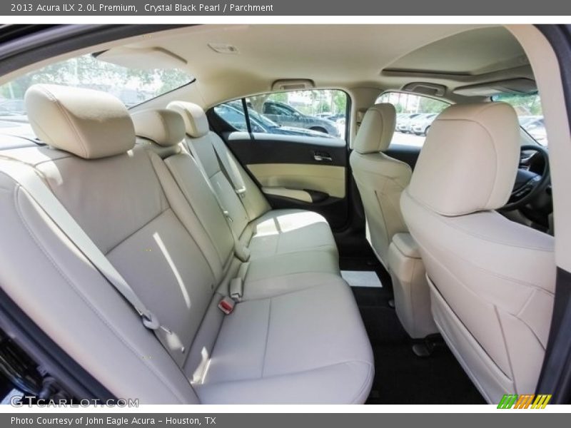 Crystal Black Pearl / Parchment 2013 Acura ILX 2.0L Premium