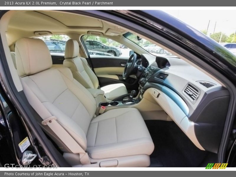 Crystal Black Pearl / Parchment 2013 Acura ILX 2.0L Premium