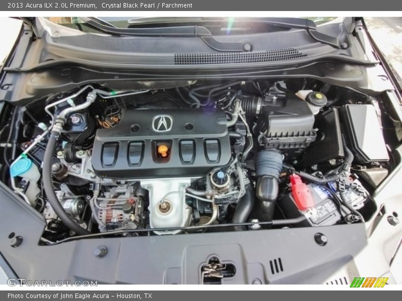 Crystal Black Pearl / Parchment 2013 Acura ILX 2.0L Premium