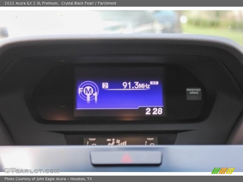 Crystal Black Pearl / Parchment 2013 Acura ILX 2.0L Premium