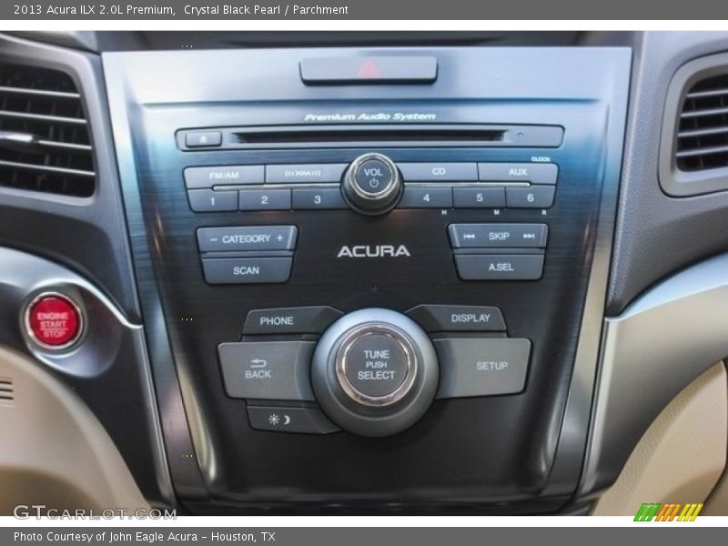 Crystal Black Pearl / Parchment 2013 Acura ILX 2.0L Premium