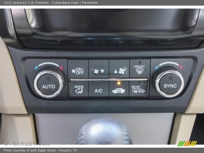 Crystal Black Pearl / Parchment 2013 Acura ILX 2.0L Premium