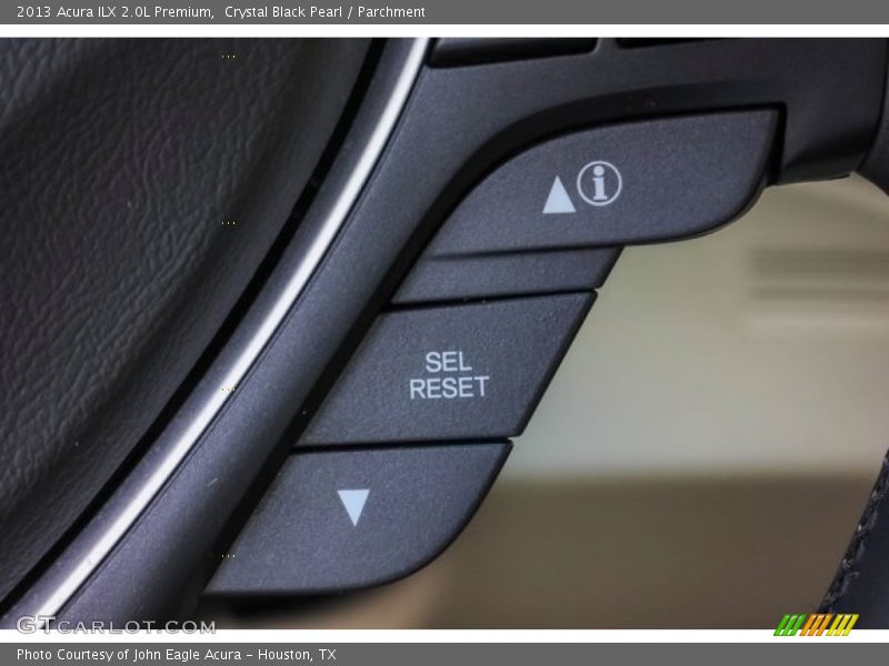 Crystal Black Pearl / Parchment 2013 Acura ILX 2.0L Premium