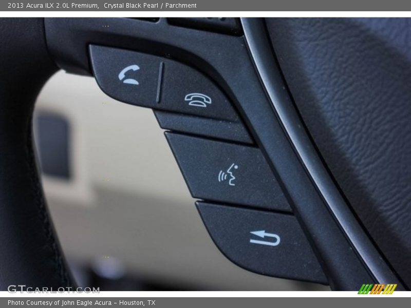 Crystal Black Pearl / Parchment 2013 Acura ILX 2.0L Premium