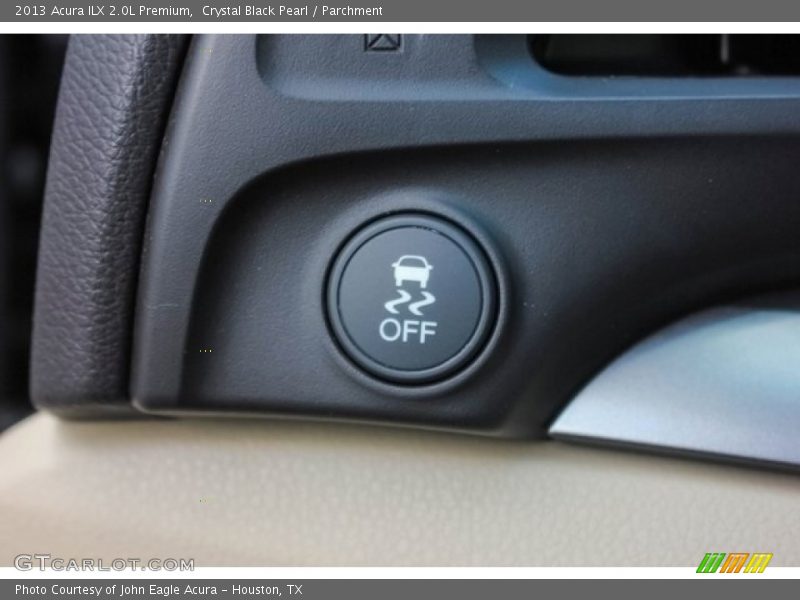 Crystal Black Pearl / Parchment 2013 Acura ILX 2.0L Premium