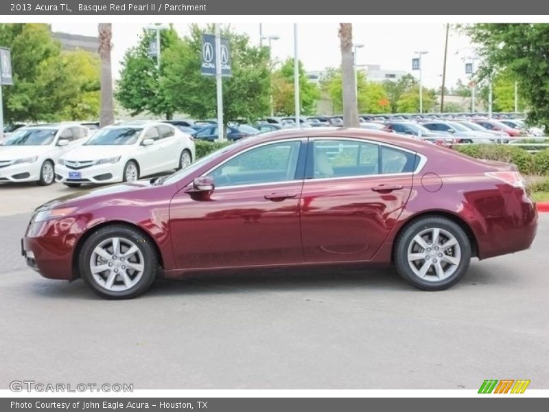 Basque Red Pearl II / Parchment 2013 Acura TL