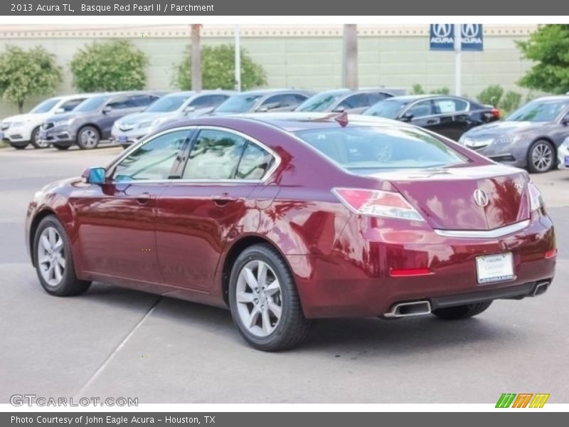 Basque Red Pearl II / Parchment 2013 Acura TL