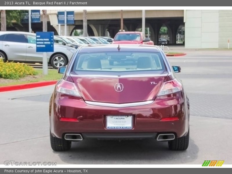 Basque Red Pearl II / Parchment 2013 Acura TL