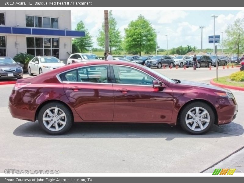 Basque Red Pearl II / Parchment 2013 Acura TL