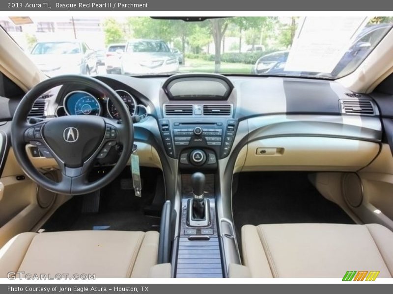 Basque Red Pearl II / Parchment 2013 Acura TL