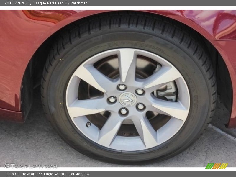 Basque Red Pearl II / Parchment 2013 Acura TL