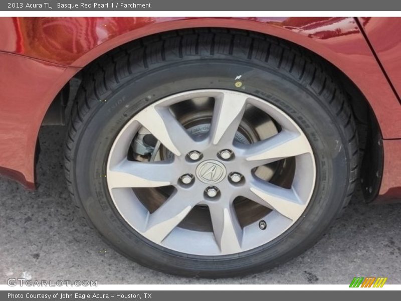 Basque Red Pearl II / Parchment 2013 Acura TL