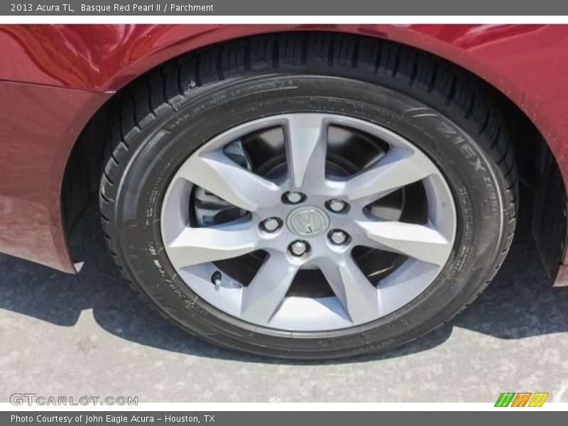 Basque Red Pearl II / Parchment 2013 Acura TL