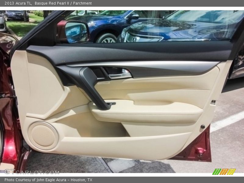 Basque Red Pearl II / Parchment 2013 Acura TL
